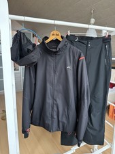 Lasse Kjus Skianzug Herren - Jacke (56 XXL) und Hose (54 XL) Schwarz mit Orange