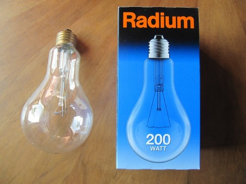 Radium e27 200w - 200w, glühlampe