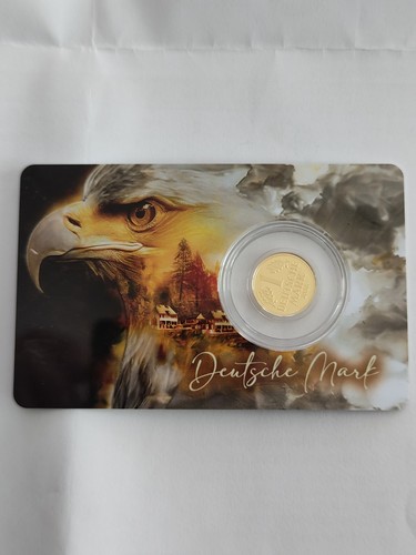 Gold 1 deutsche mark - 0,5, g