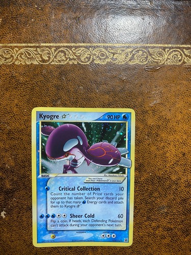 Kyogre gold star 112 - star, 112/113