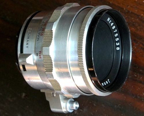 50mm aus jena tessar - t,