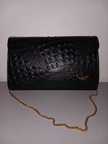 Edle handtasche schwarz mit - edle,