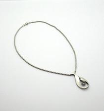 TP DESIGNER Collier 925 STerling Silber KARL LAINE Bergkristall Finnland Luxury