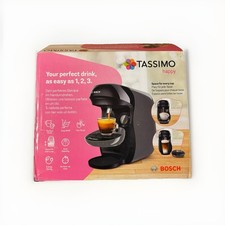 Bosch TAS1009 Tassimo Happy Kapselmaschine Schwarz gebraucht aus Kurzzeitretoure