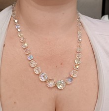 Vintage Kristallkette Aurora