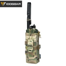 IDOGEAR Tactical Radio Pouch Walkie Talkie Halter PRC148/152 MOLLE MBITR Hunting