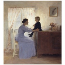 Peter Ilsted, Mutter und Kind