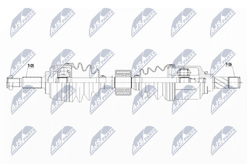 Nty antriebswelle npw - nty,