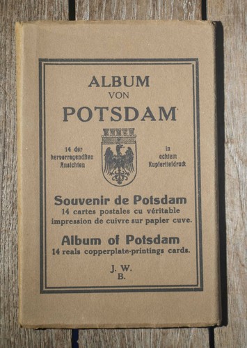 Altes postkarten album von - altes, postkarten-album