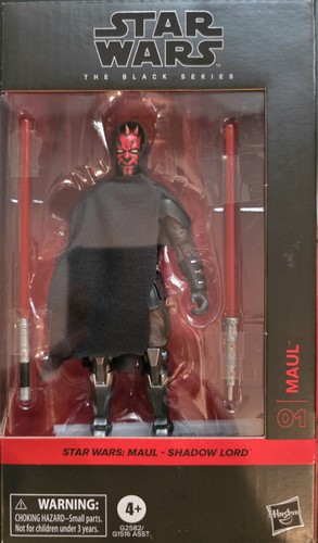 Star wars black series maul - black,