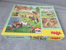 HABA Puzzles Pferdehof. 3 Motive je 48 Teile