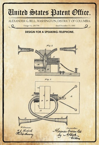 Blechschild 20x30 patent - 20x30, us