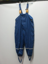 gefütterte blaue Matsch Latzhose Gr. 110/116 von impidimpi