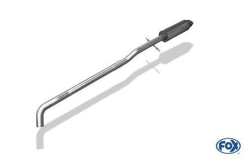 Fox sportauspuff edelstahl - fox,