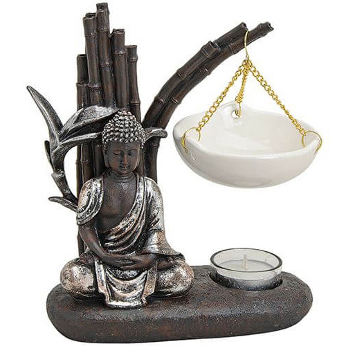 Buddha duftlampe keramik poly - duftlampe,
