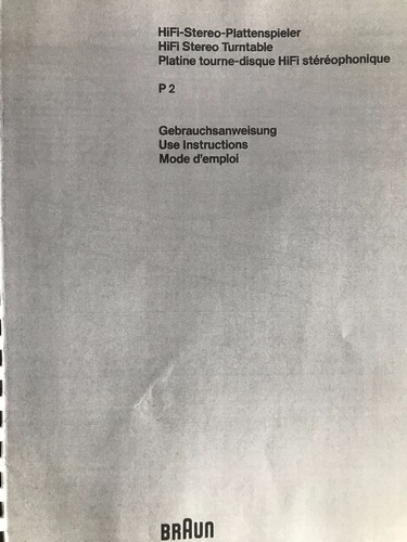 Bedienungsanleitung braun - bedienungsanleitung,