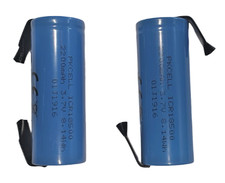 18500 Akku 3,7V 2200mAh Lötfahne 18x50mm wiederaufladbar Li-Ion Lithium Ionen