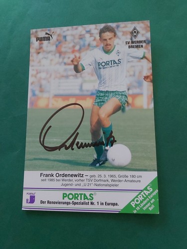 Werder bremen ordenewitz - bremen, f.