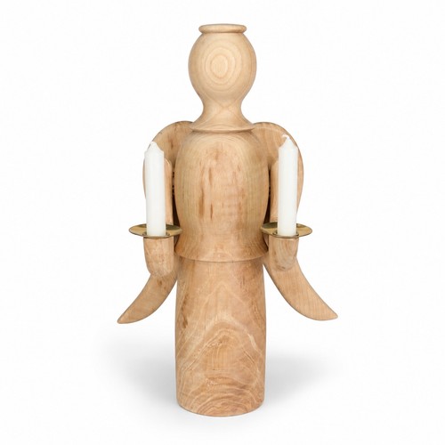 Holzengel kerzenhalter - holzengel,