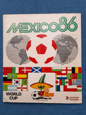 Panini WM/WC Mexico 86  partial complete album with Maradona 30 missing