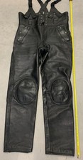 Motorrad Leder Latzhose  Gr54