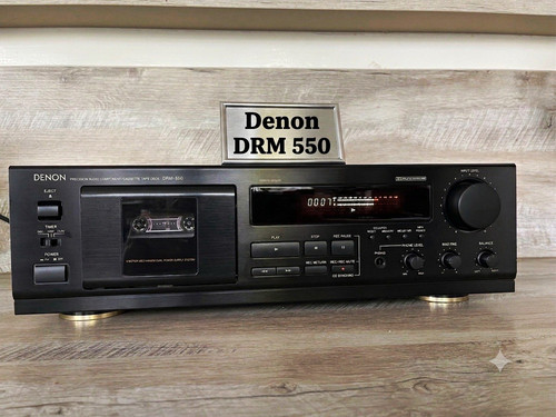 Denon drm 550 tapedeck - denon,