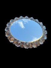 Palwa beleuchteter Kristall Spiegel 60er Jahre