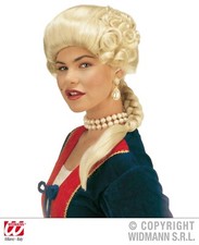 WZW002 - Perücke Josephine blond - barokke Perücke - Barock - Schloß- 2.Wahl
