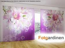 Fotogardinen "Lilie" Vorhang