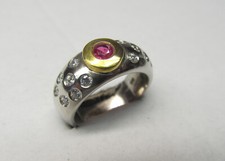 Ring Silber 925er / Gold 333