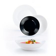 Tafelservice Geschirrset Luminarc Harena 18-tlg. Essservice Hartglas 6 Personen