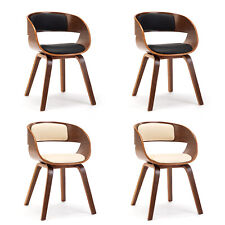 Esszimmerstuhl 2× Stuhl Esstischstuhl Küche Wohnzimmer Holzstuhl mit Armlehne