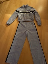 Vintage Trainingsanzug im Retro-Look - hellblau|2-teilig | Top Zustand