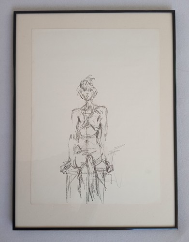 Giacometti frau akt - giacometti,