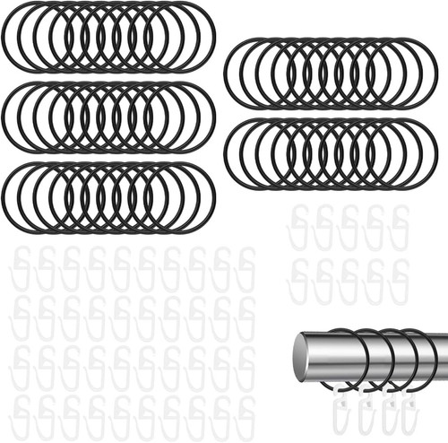 Gardinenringe mit haken - mit,