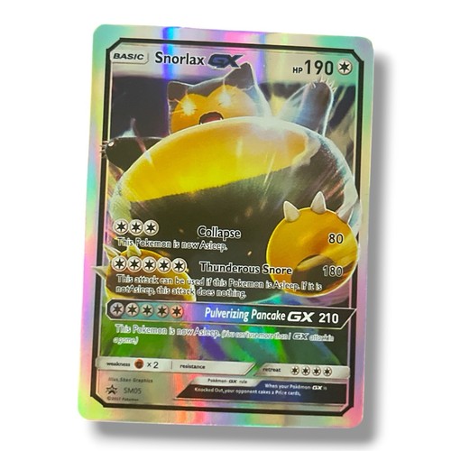 Pokémon karte snorlax sm05 - pokémon, gx