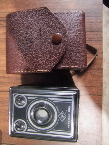 Agfa synchro box - box, kamera