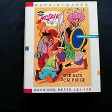 REPRINTMAPPE 11 Hefte 121-132 Mosaik Digedags Hannes Hegen LIMITIERTE Aufl. TOP!