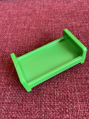 Vintage playmobil grünes bett - playmobil,