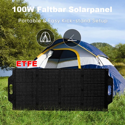 100 watt faltbar solarpanel - 100,