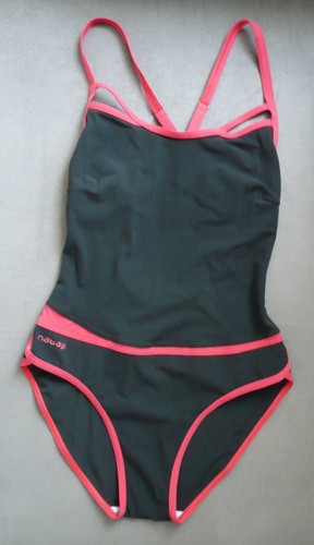 Badeanzug einteiler grau - einteiler,