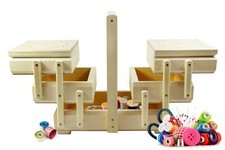 XXL Handgefertigter Nähkasten