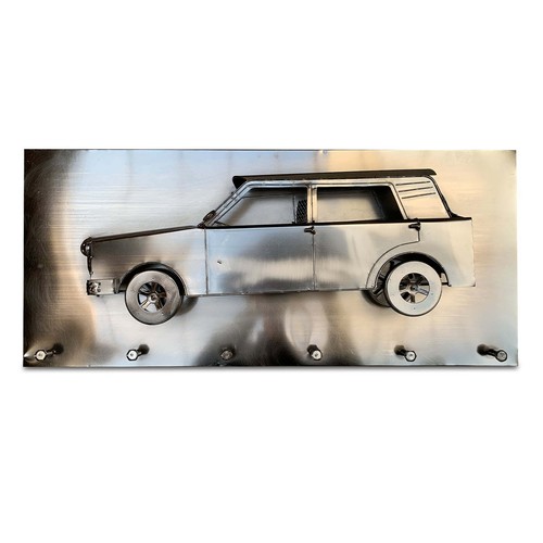 Xxl wandbild trabbi - 3d-wandbild, stahl