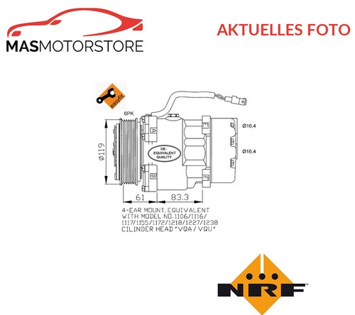 Kompressor klimaanlage nrf - kompressor,