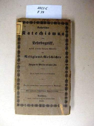 Katholischer katechismus oder - katholischer,