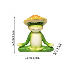 Meditations Frosch Dekoration