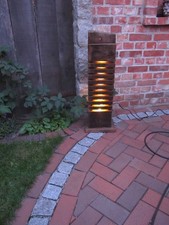 Gartenlampe, ein Unikat aus alten Eichenbalken / Fachwerkbalken