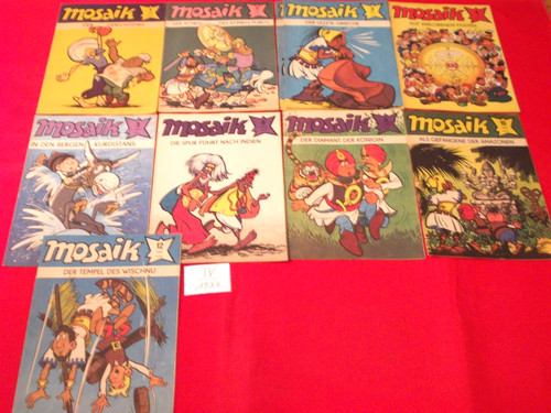 Ddr mosaik abrafaxe konvolut - mosaik,