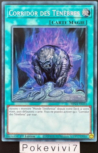 Karte corridor of - yu-gi-oh!,