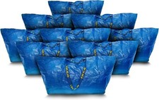 10x BLAUE IKEA FRAKTA große